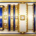 Multistage Steam Turbine Gold Finish