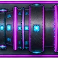 Multistage Steam Turbine Neon Finish